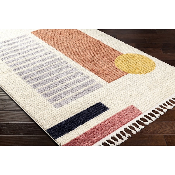 Casablanca Shag CAG-2320 Area Rug , With Fringe